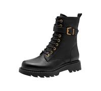 Tamaris Women's Damen Lace Boot Flat 1-25228-45 Ankle, Black, 6.5 UK