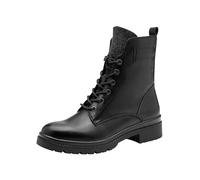 Tamaris Women's Damen Lace Boot Flat 1-25236-43 Ankle, Black Glam, 5 UK