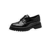 Tamaris Women's Damen Lace-up 1-23619-45 Oxford Flat, Black, 4 UK