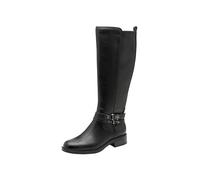 Tamaris Women's Damen Long Boot Flat 1-25612-45 Knee High, Black, 6.5 UK