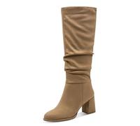 Tamaris Women's Damen Long Boot Heel 1-25523-45 Knee High, Beige, 6 UK