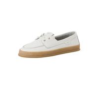 Tamaris Women's Damen Moccassin 1-23615-46 Moccasin, White Leather, 5 UK