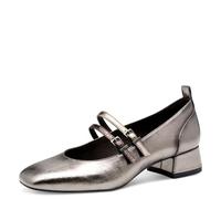 Tamaris Women's Damen Pump with Strap 1-22318-43, Pewter Comb, 6.5 UK