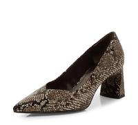 Tamaris Women's Damen Pumps 1-22453-45, Black Snake, 6 UK