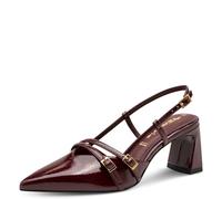 Tamaris Women's Damen Sling 1-29660-45 Pump, Merlot Patent, 3.5 UK