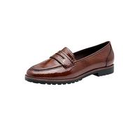 Tamaris Women's Damen Slipper 1-24239-42 Loafer, Cognac Patent, 6.5 UK