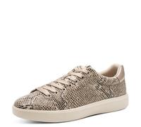 Tamaris Women's Damen Sneaker Low 1-23719-45, Beige Snake, 4 UK
