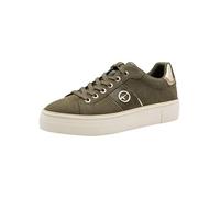Tamaris Women's Damen Sneaker Low 1-23724-42, Olive Nubuck, 3.5 UK