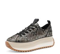 Tamaris Women's Damen Sneaker Low 1-23731-41, Black Snake, 6 UK
