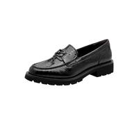 Tamaris Women's Flat Loafers, Black (Black Croco), 41
