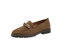 Modern women's slippers Tamaris à chaîne raffinée Marron 40