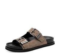 Tamaris Women's footbed mule leather flat