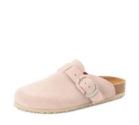 Tamaris Women's footbed mule leather flat pink 5.5 UK