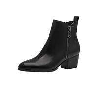 Tamaris Women's 1-25398-43 Heeled Ankle Boots, Plain Black, 4 UK