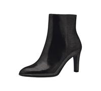 Tamaris Women's Heel Ankle Boots Textile Funnel Heel, Pewter Structure, 7.5 UK