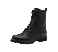 Tamaris Tulisa Black Womens Biker Boots 25215-45-001 in a Plain Man-made in Size 37