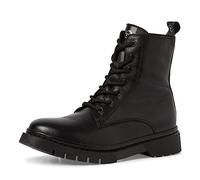 Tamaris Women's Lace-Up Ankle Boots, Interchangeable Footbed, Comfort Lining, black, 8 UK