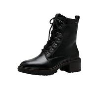 Tamaris Women's Lace-Up Boots Block Heel, Black/Black, 38 EU