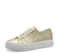 Tamaris Women's Lace-Up Shoes in White, Gold, 6 UK