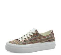 Tamaris Women's Lace-Up Shoes in White, Multicoloured, 6.5 UK