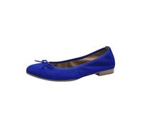 Tamaris Women's Leather Ballerina Shoes, Royal Blue, 6 UK
