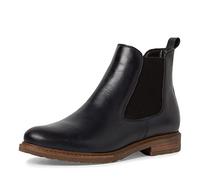 Tamaris Women' 1-1-25056-41 Chelsea Boot, Blue Navy Leather, 5 UK