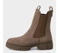 Tamaris Women's Leather Classic High Pull-on Chelsea Ankle Boots, Grey 6.5