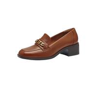 Tamaris Women's Leather Trotteur, Cognac, 6 UK