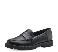 Tamaris Women's 1-24312-41 Loafer, Black Matte, 4 UK