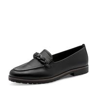 Tamaris Women's loafer flat leather black 5.5 UK
