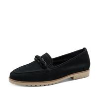 Tamaris Careen Loafer Navy Nubuck Womens loafers 24200-42-805 in a Plain Leather in Size 41