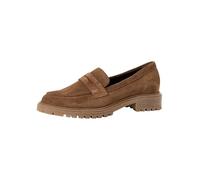 Tamaris Women's loafer flat leather brown 5.5 UK