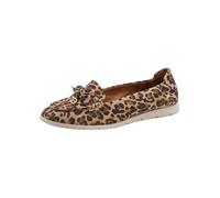 Tamaris Women's loafer flat leather brown 7.5 UK