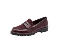 Tamaris Women's Loafer Flat, Red (Merlot), 37