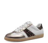 Tamaris Women's Low-Top Trainers, Women's Low Shoes, Interchangeable Footbed, Brown, 5 UK