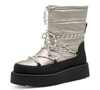 Tamaris Women's Moonboot Flat, Black pewter, 39 EU