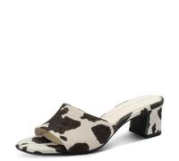 Tamaris Women's mule with block heel white 5 UK