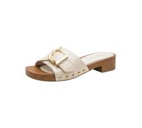 Tamaris Women's mule with wedge heel beige 7.5 UK
