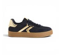 Tamaris Womens Navy Blue Leather Trainers Sneaker Shoes - 23723-44 - Size EU 42