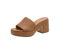 Tamaris Women's platform mule brown 3.5 UK