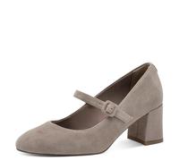 Tamaris Women's Pump with Strap 1-22460-45 Pumps, Taupe, 38 EU, Taupe, 6 UK