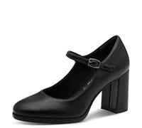 Tamaris Women's Pump with Strap 1-22462-45 Pumps, Matte Black, 38 EU, Black Matte, 6 UK