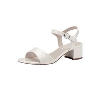 Tamaris Women's Sandals 1-1-28249-20, Ivory patent., 8 UK