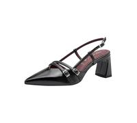 Tamaris Women's Sling 1-29660-45 Pumps, Black, 39 EU, Black, 7 UK