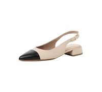 Tamaris Women's slingback pump with block heel beige 5.5 UK