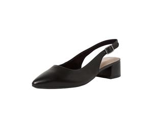 Tamaris Women's Slingback Pump with Block Heel Leather