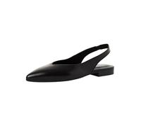 Tamaris Women's slingback pump with block heel Leather black 6.5 UK