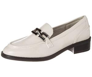 Tamaris Women's slippers, women's slip-on, comfort lining, touchit footbed, Pale Grey Pat, 7.5 UK
