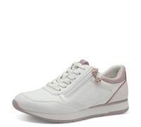 Tamaris Women's Damen 1-23603-42 Sneaker, White Rose Gold, 4 UK