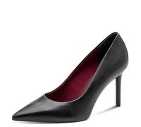 Tamaris Women's Stiletto Heel Court Shoes, Black Leather, 37